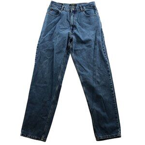 Eddie Bauer Women's Jeans Size 12 Straight Leg 100% Cotton Blue Denim